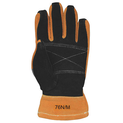 2XS - 3XL Structural Firefighter Gloves NFPA 1971 Certified Cowhide Comfortable / Durable